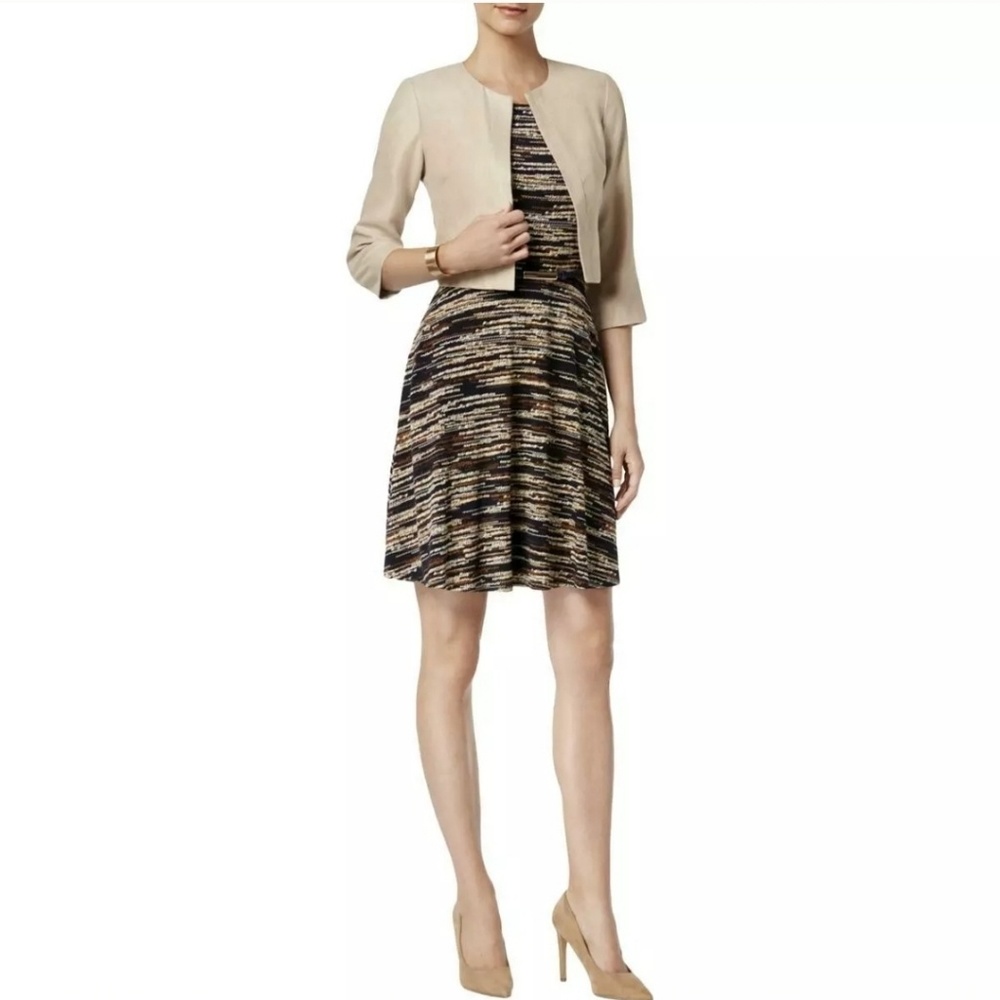 NWT JESSICA HOWARD Belted dress - Picture 2 of 8